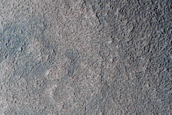 Fretted Terrain Valleys and Apron Materials