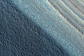 Exposure of North Polar Layered Deposits