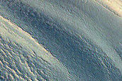 Exposure of North Polar Layered Deposits