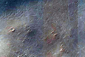 Terrain Southwest of Nicholson Crater