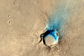 Lava Flows in Elysium Region