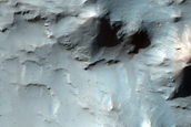 Crater with Pitted Central Peak