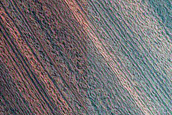 Exposure of North Polar Layered Deposits