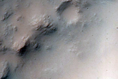 Layers in Crater in North Hellas Planitia