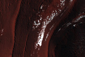 Exposure of North Polar Layered Deposits