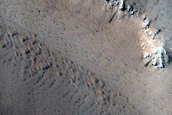Layers in Elysium Fossae