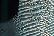 Crater Wall near Melas Fossae
