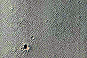 Candidate Recent Impact Site