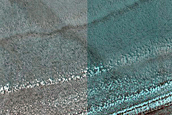 Exposure of North Polar Layered Deposits