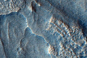 Fine Layer Deformation in Lobate Debris Apron