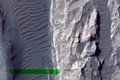 Light-Toned Deposit in Arsinoes Chaos