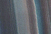 Exposure of North Polar Layered Deposits