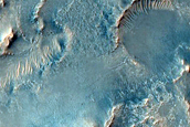 Terrain West of Jezero Crater