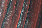 Exposure of North Polar Layered Deposits