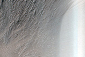 Garni Crater Slope Feature Monitoring