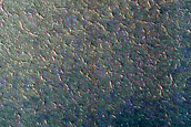 Dune Interaction with Residual Polar Ice