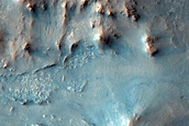 Possible Erosional Remnants of Jezero Crater Ejecta