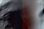 Channels North of Hellas Planitia