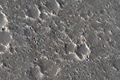 Trough and Cones in Northwest Hephaestus Fossae