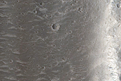 Streamlined Feature in Hebrus Valles
