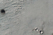 Candidate Recent Impact Site