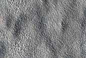 Survey of Terrain around Ice-Exposing Crater