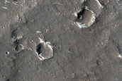 Candidate Recent Impact Site