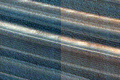 Exposure of North Polar Layered Deposits