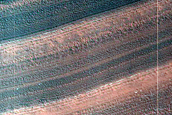 Exposure of North Polar Layered Deposits