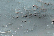 Channel Erosion near Huygens Crater