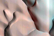 Dune Monitoring in Northern Mid-Latitude Crater
