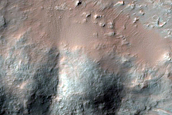 Downwind Sand Sheet in Western Herschel Crater