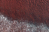 Fresh Crater in North Polar Layered Deposits