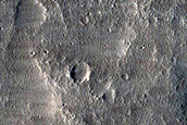 Candidate Recent Impact Site