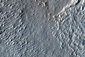 Features around Crater in Terra Sabaea