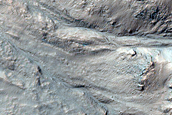Slope Features in Palikir Crater