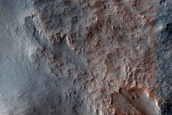 Putative Flows Into Isidis Planitia Basin