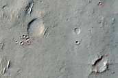 Terrain South of Ejriksson Crater