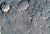 Ridges in Huygens Crater