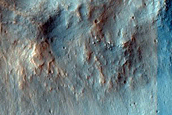Light-Toned Deposits on Floor of Bahram Vallis