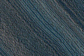 Active North Polar Layered Deposits Scarp Avalanche Sand Monitoring