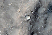 Channel in Valley near Durius Valles