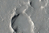 Terrain East of Albor Tholus