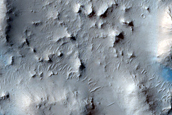 Etched Terrain and Volcanics in Gusev Crater
