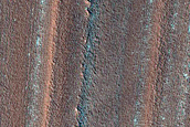 Exposure of North Polar Layered Deposits