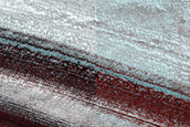 Exposure of North Polar Layered Deposits