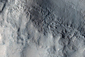 Channel on South Rim of Sklodowska Crater