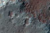 Valley Northeast of Hellas Planitia