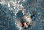 Potential Chloride-Rich Deposit near Mawrth Vallis
