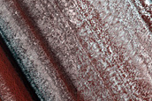 Exposure of North Polar Layered Deposits